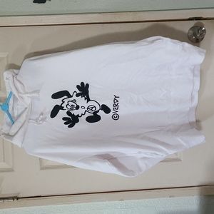 White Verdy Uniqlo hoodie